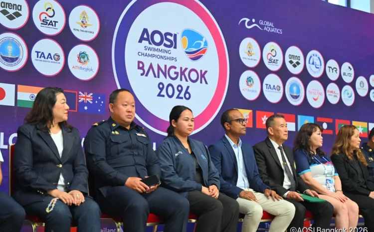 Opening Ceremony — AOSI LCM Swimming Championships Bangkok 2026